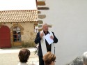Bénédiction du gîte par M. le curé d'Arancou